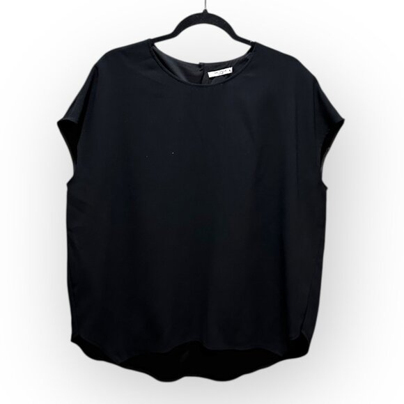 MM Lafleur Black Blouse Didion Women's Work Wear - Picture 1 of 4